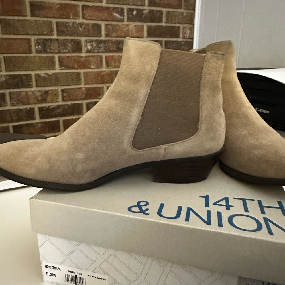 Suede Ankle Boots